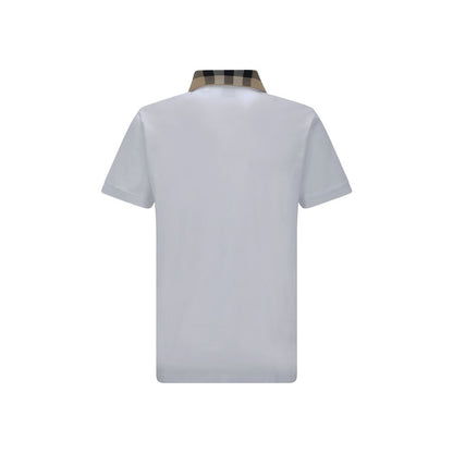 White Cotton Polo Shirt