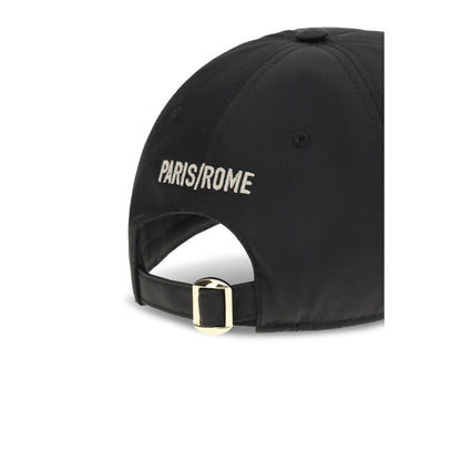 Black Cotton Cap (Baseball Hat)