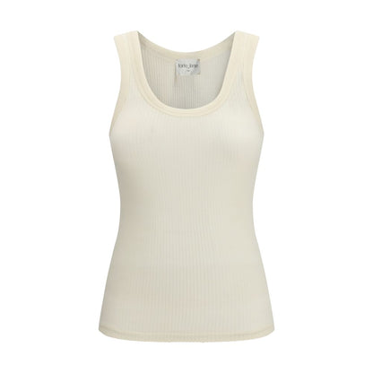 Beige Fleece Wool Top