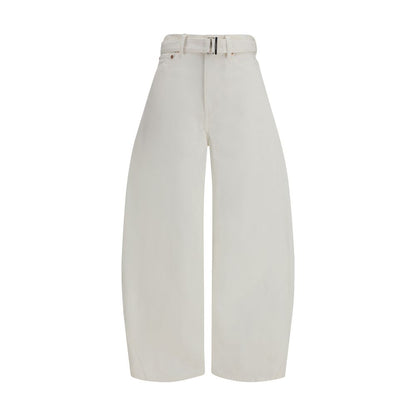 White Cotton Jeans Denim