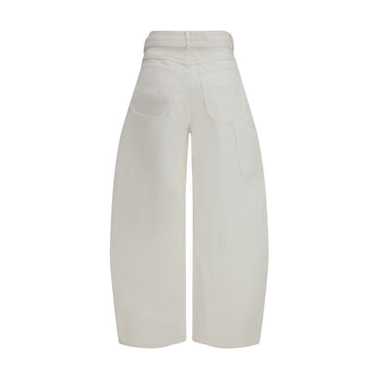 White Cotton Jeans Denim