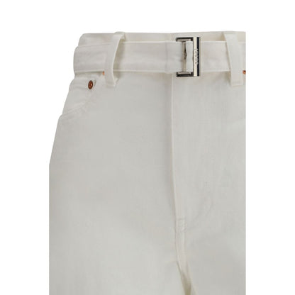 White Cotton Jeans Denim