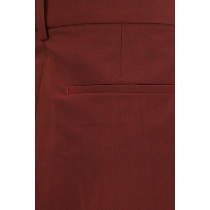 Multicolor Polyester Flared Pants