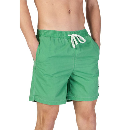 Bicolor Nylon Swim Shorts