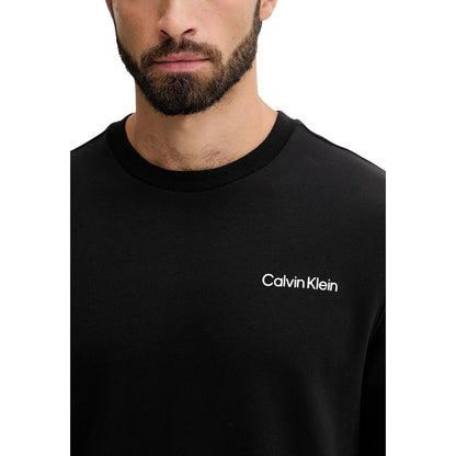 Black Cotton Sweatshirt