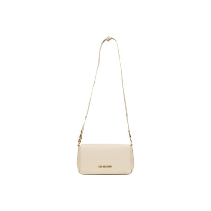 Beige Polyethylene Handbag