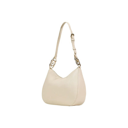 Beige Polyethylene Handbag