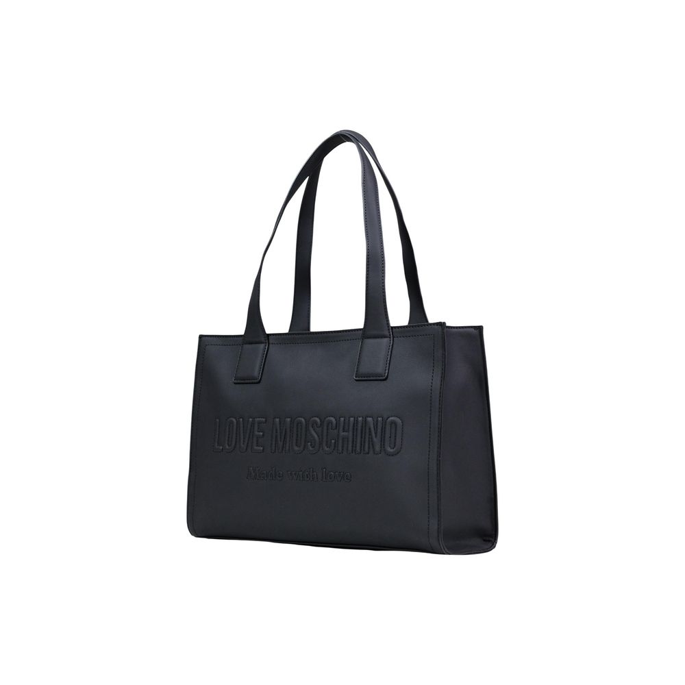 Black Polyethylene Handbag