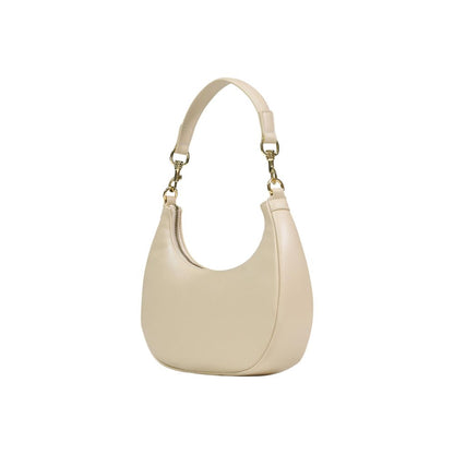 Cream Polyethylene Handbag