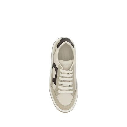 Multicolor Calf Leather Bos Taurus Platform Sneakers