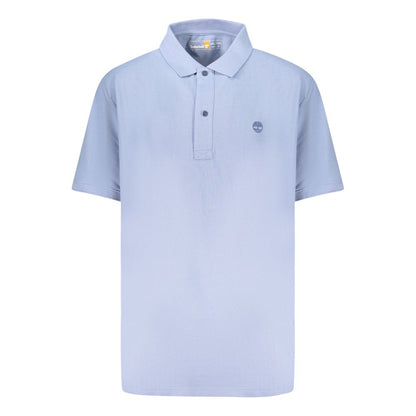 Azzurro Cotton Men Polo Shirt