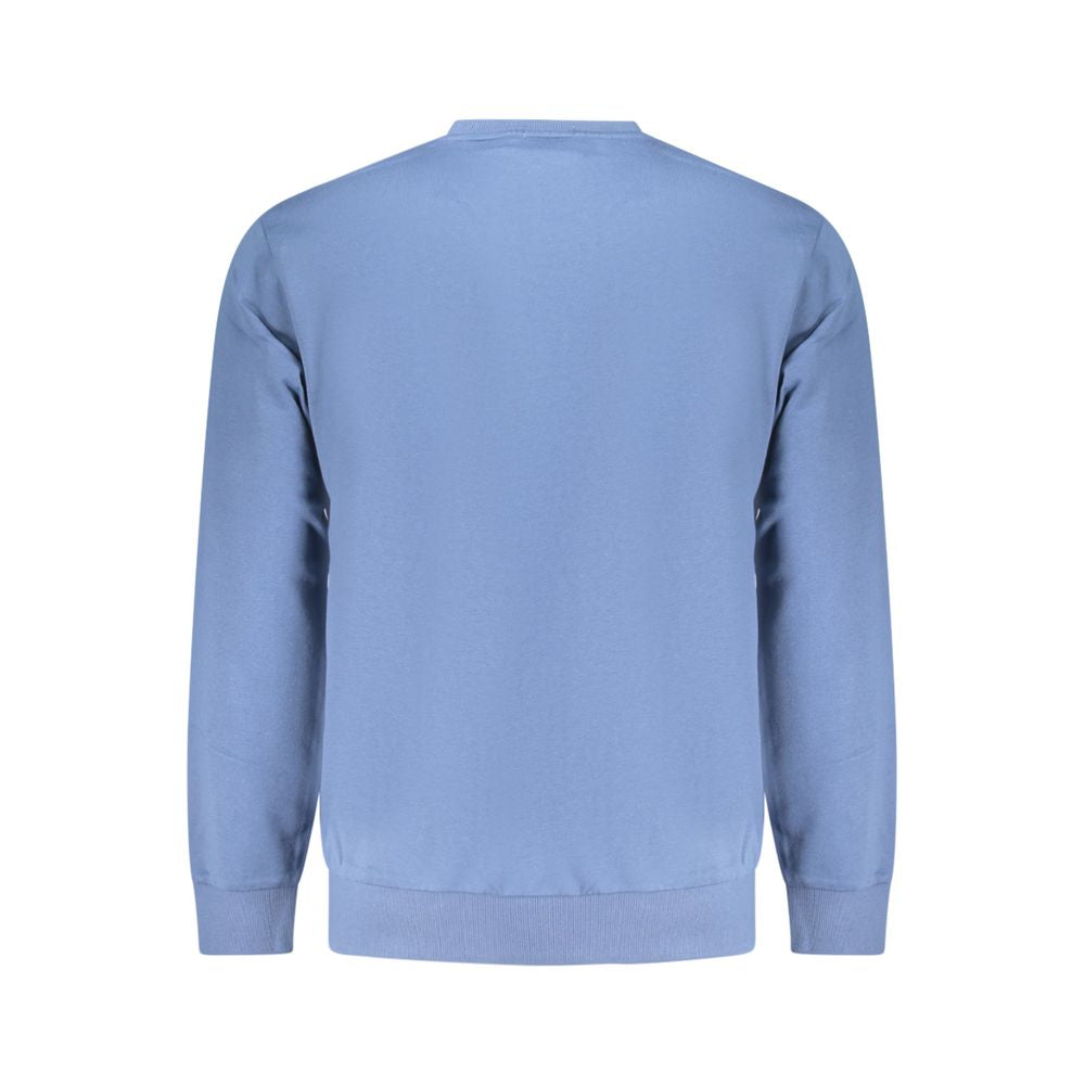 Blue Cotton Men's Sweatshirt