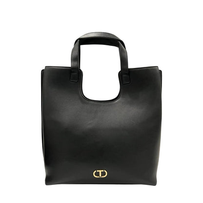 Black PU Women Shoulder Bag