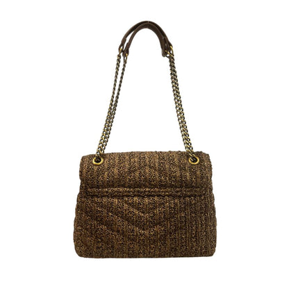 Brown Polypropylene Women Crossbody Bag