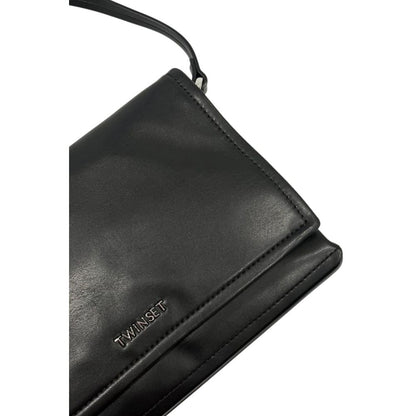 Black Polyethylene Clutch Bag