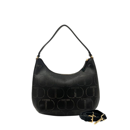 Black PU Women Handbag