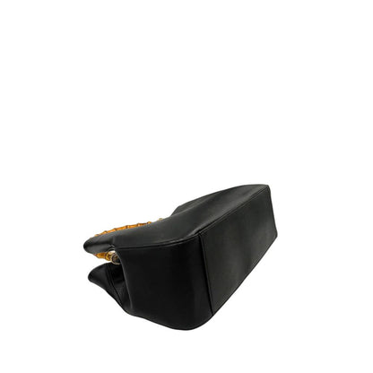 Black PU Women Handbag