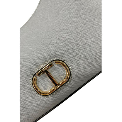 Blue PU Women Shoulder Bag