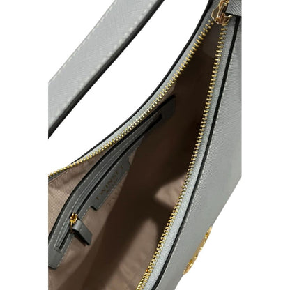 Blue PU Women Shoulder Bag