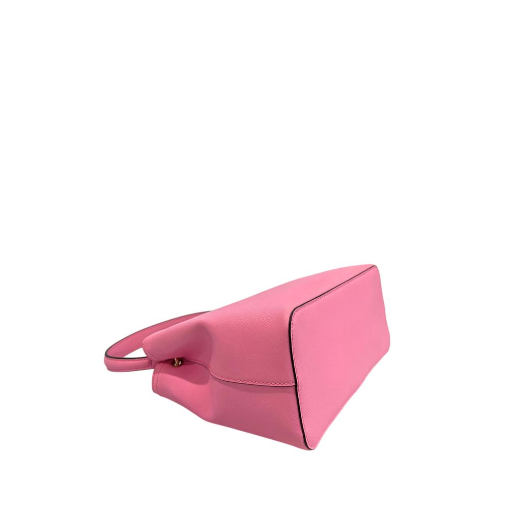 Pink PU Women Handbag