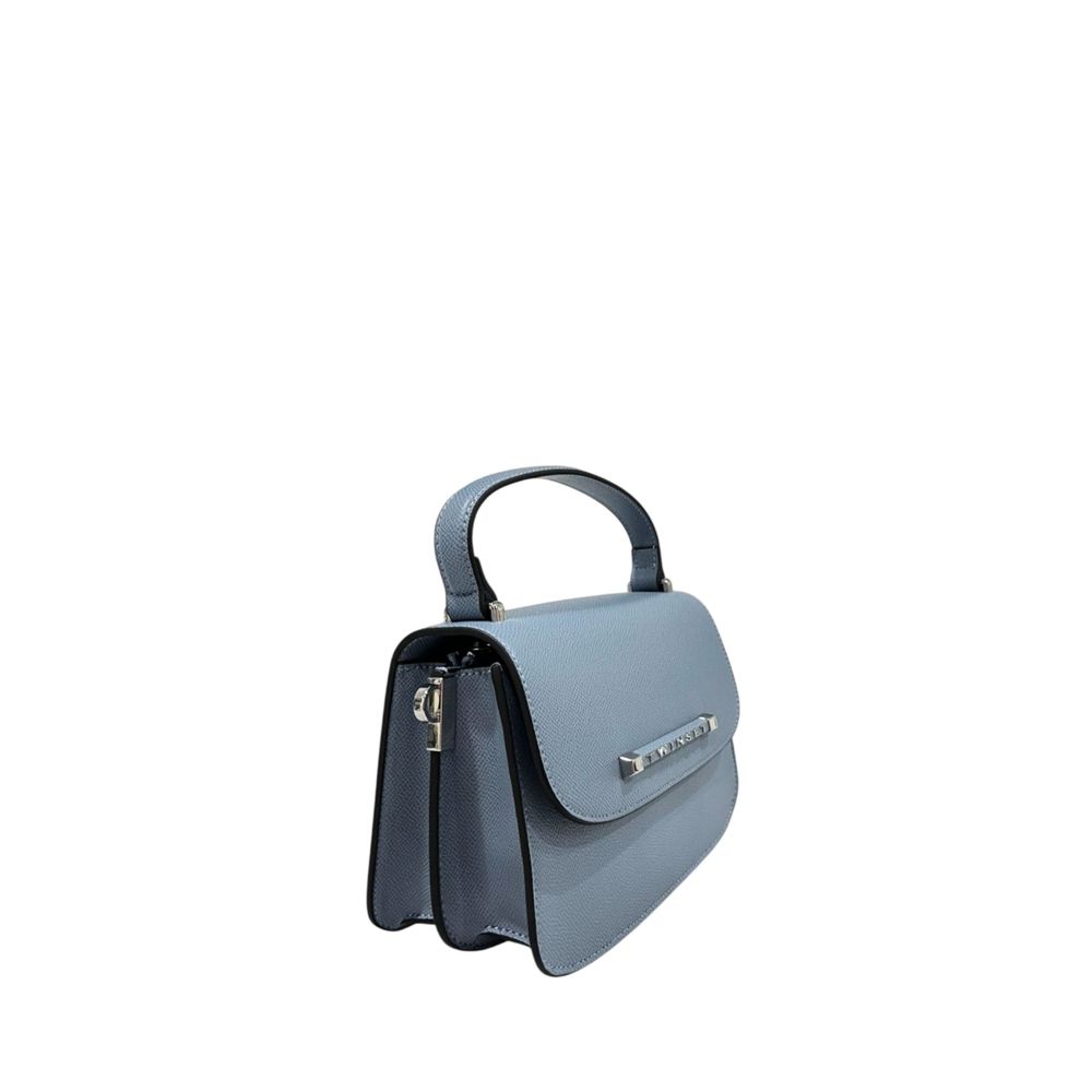 Blue PU Women Handbag