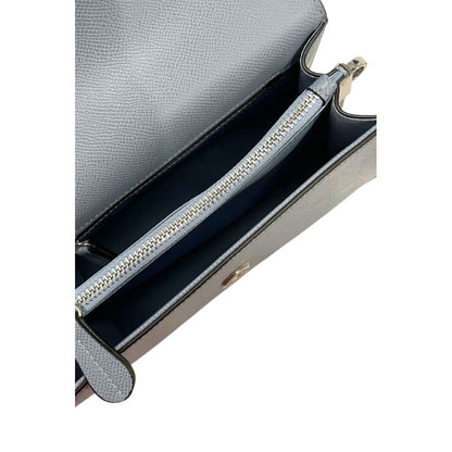 Blue PU Women Handbag