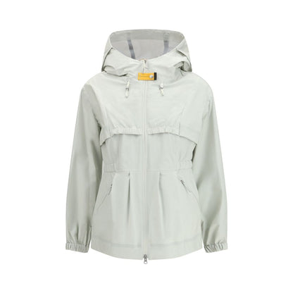 White Polyamide Shell Jacket