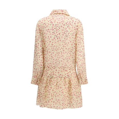 Multicolor Ramie Casual Dress