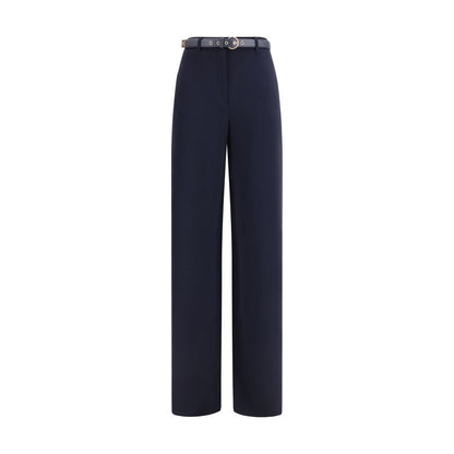 Blue Triacetate Casual Pants