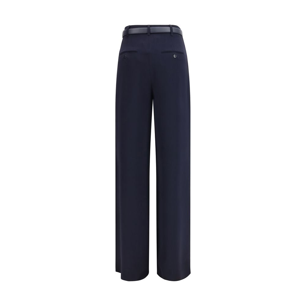 Blue Triacetate Casual Pants