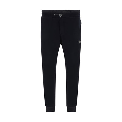 Black Cotton Joggers (Workout Pants)