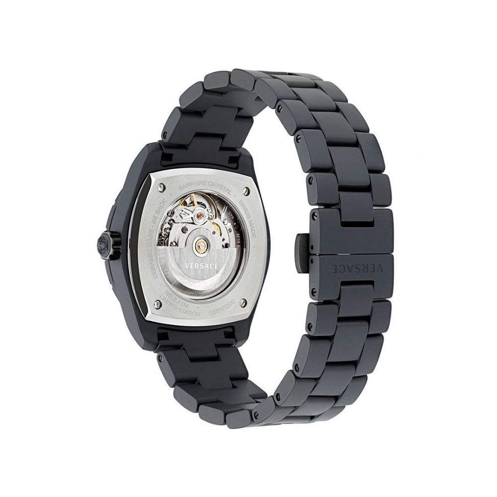 Black Ceramic Dress Watch