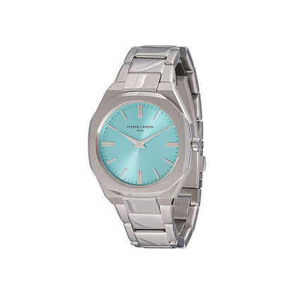 Gray Stainless Steel Dress Watch