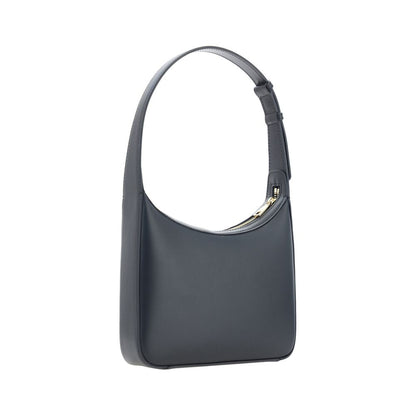 Black Calf Leather Bos Taurus Shoulder Bag
