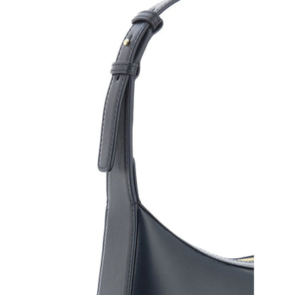 Black Calf Leather Bos Taurus Shoulder Bag