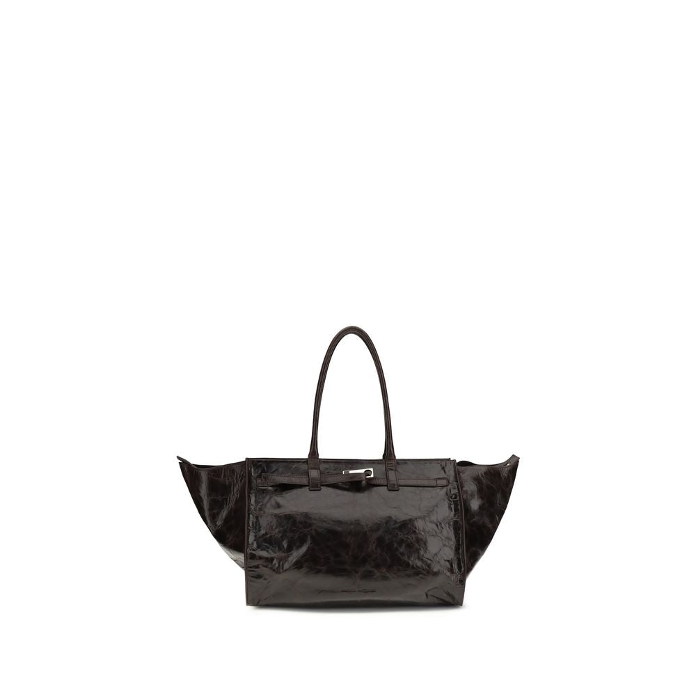 Brown Calf Leather Bos Taurus Shoulder Bag