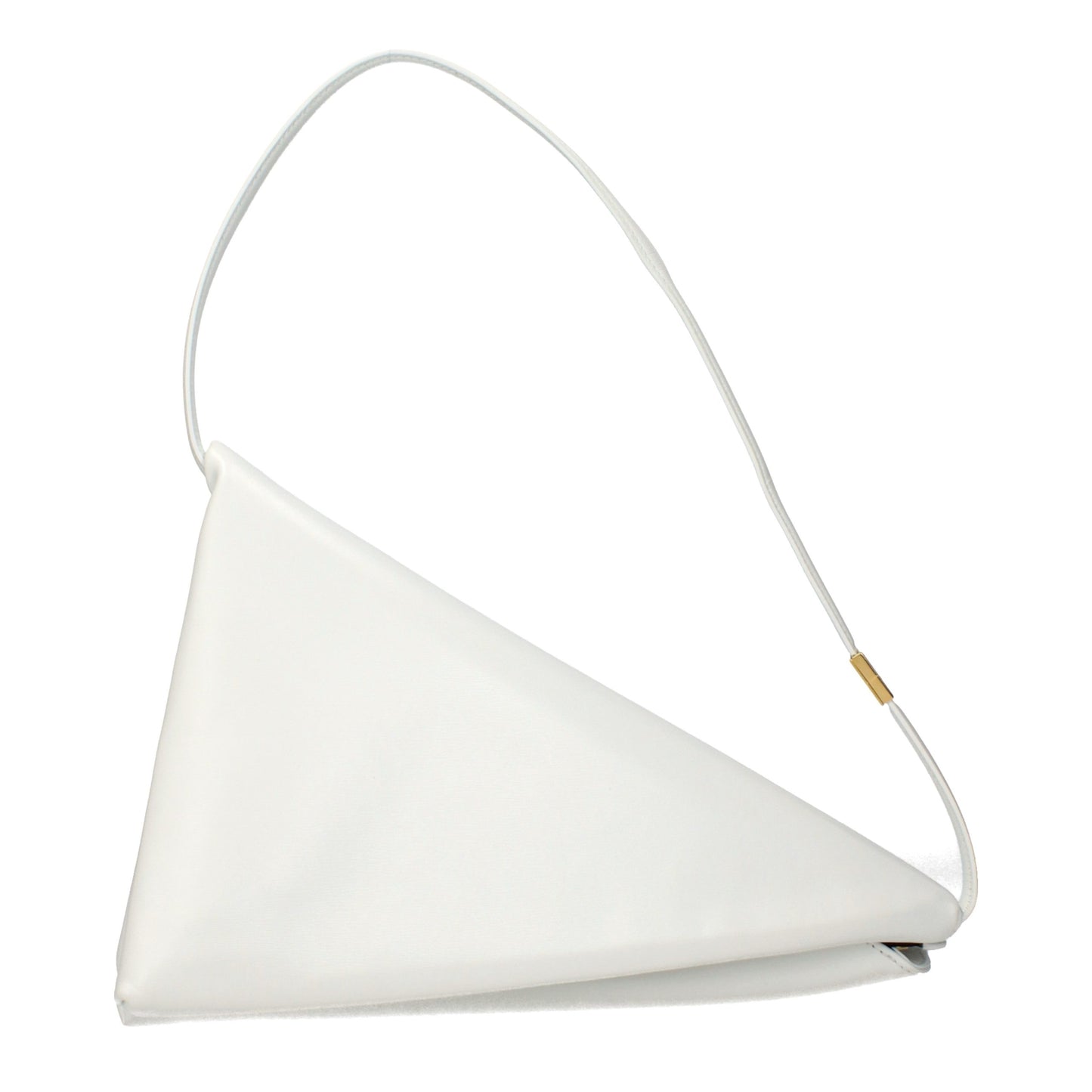 White Leather Shoulder Bag