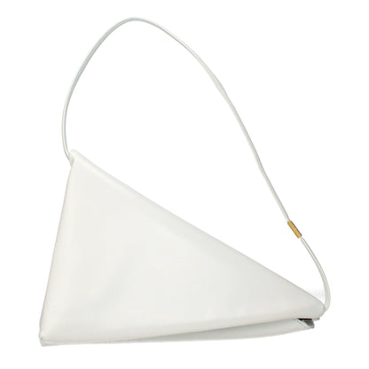 White Leather Shoulder Bag