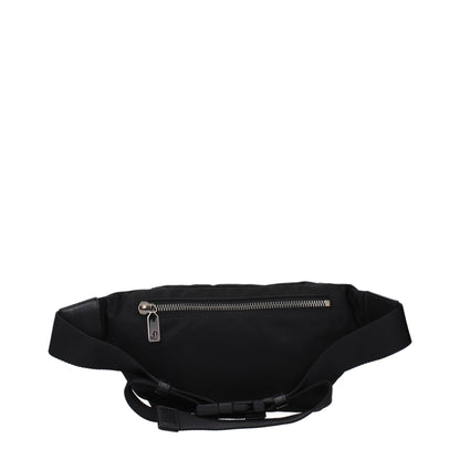 Black Fabric Backpack