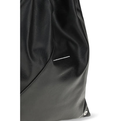 Black Polyethylene Handbag