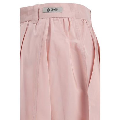 Multicolor Silk Long Skirt