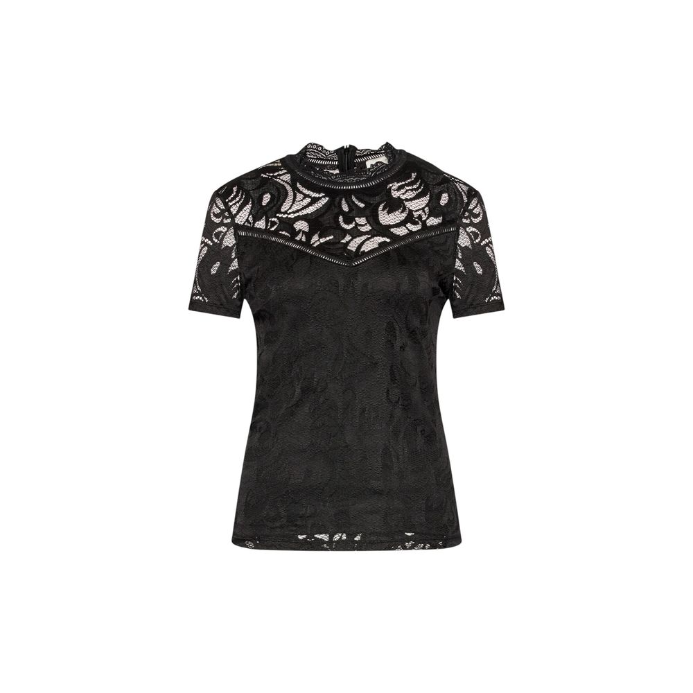 Black Polyamide T-Shirt