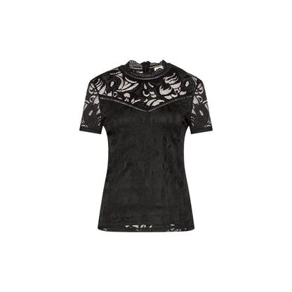 Black Polyamide T-Shirt