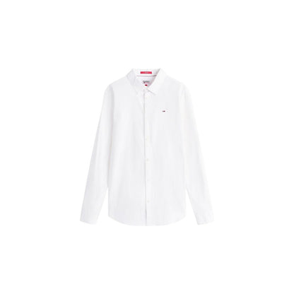 White Cotton Dress Shirt