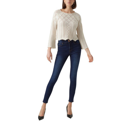 Beige Cotton Sweatshirt