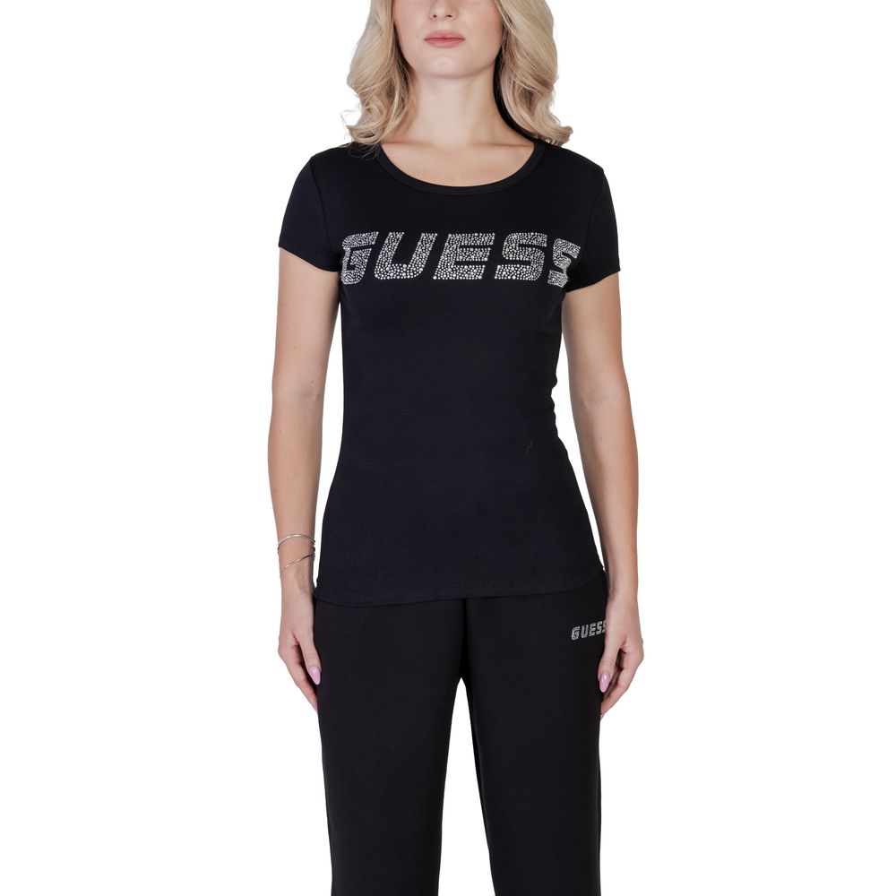 Black Cotton T-Shirt