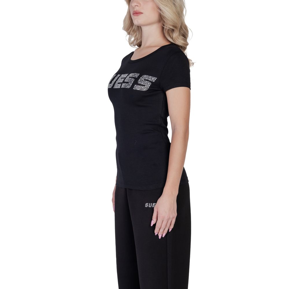 Black Cotton T-Shirt
