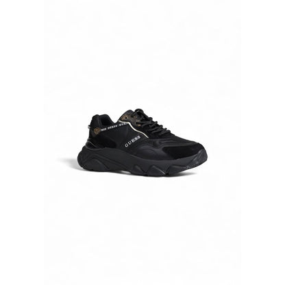Black Polyethylene Chunky Sneakers