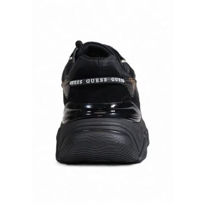 Black Polyethylene Chunky Sneakers