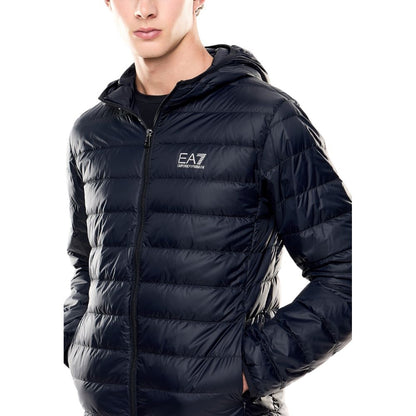 Blue Polyamide Shell Jacket